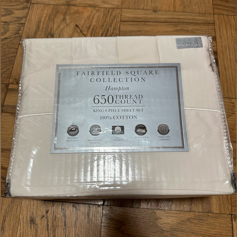 SOLD!!! Fairfield Square collection 650 thread count